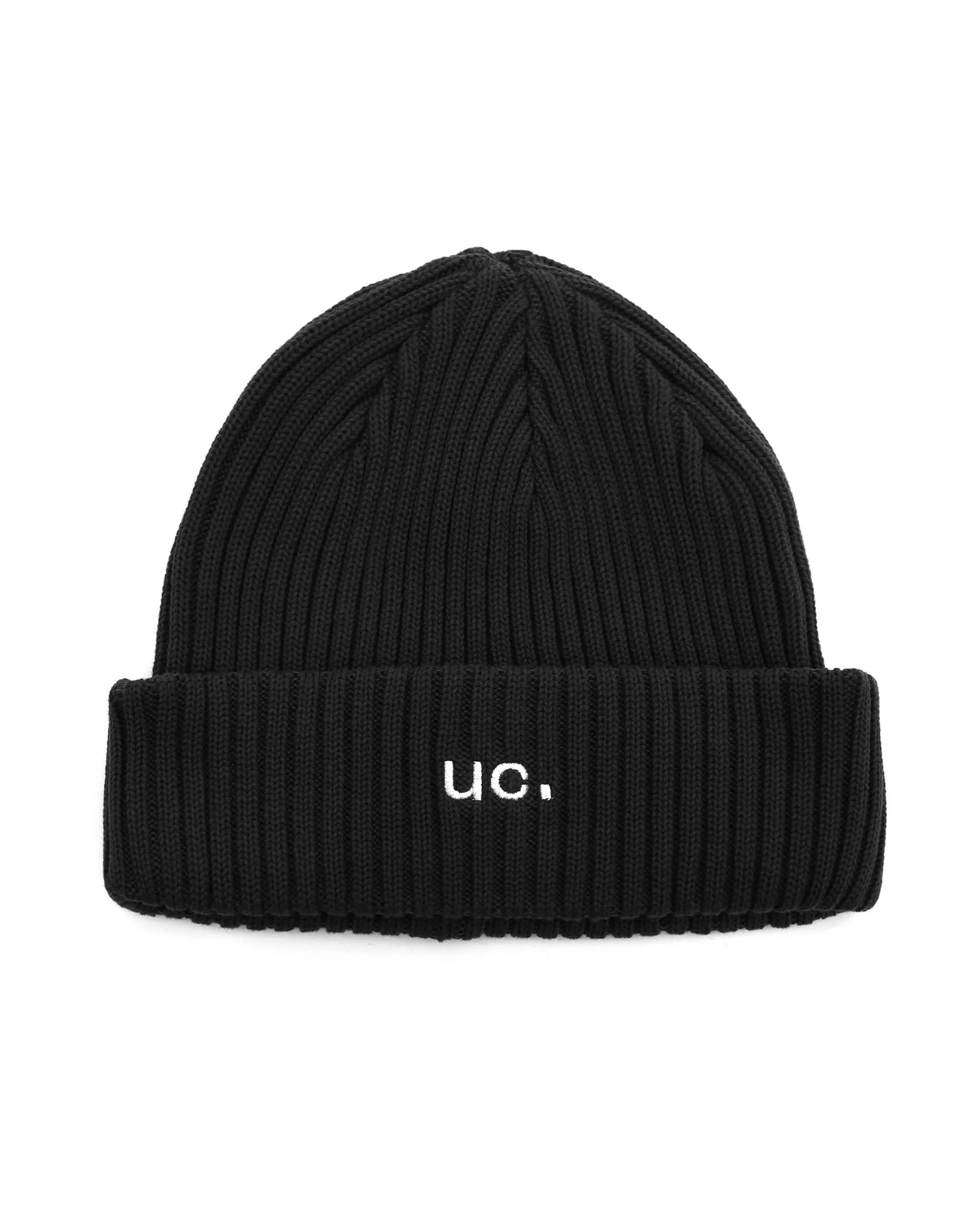 BEANIE / RIB / LOOSE / UC / BLACK