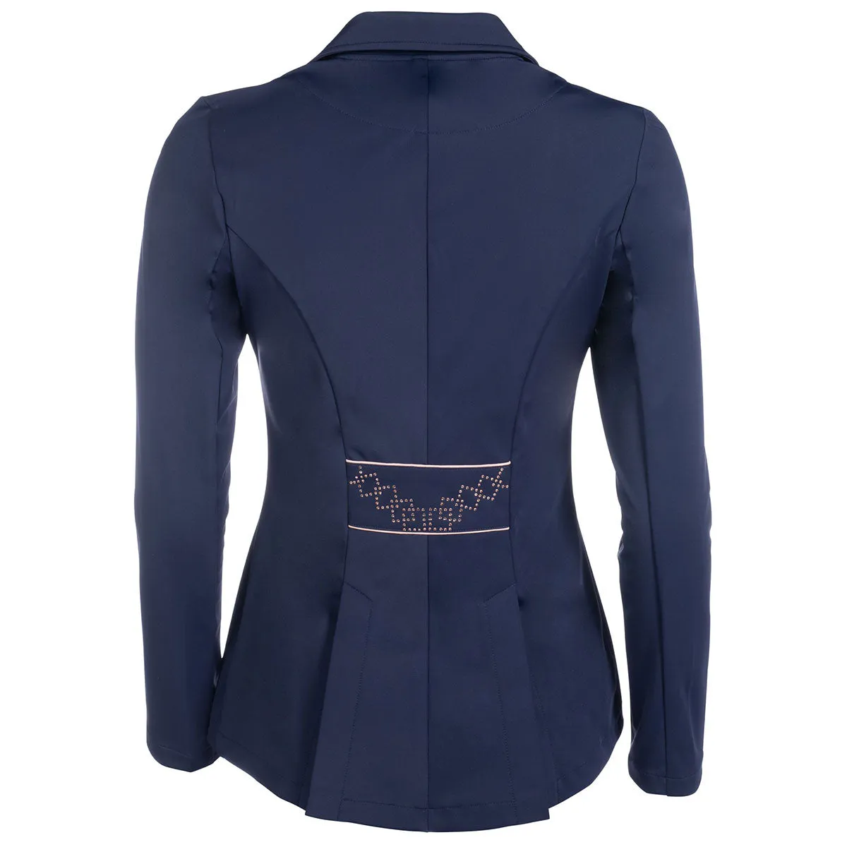 HKM Audrey Short Tailcoat Ladies Show Coat - Navy