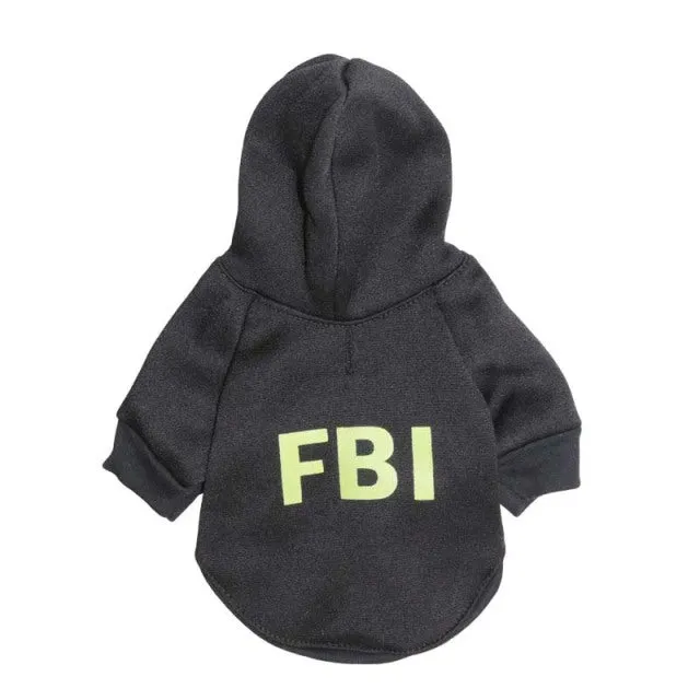 Hooded Security Clothes for Small Dogs