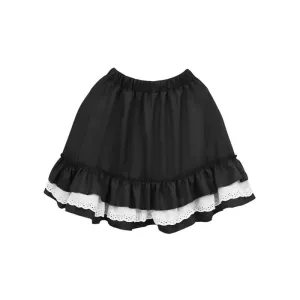 Kawaii goth layered skirt