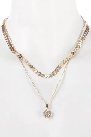 Multirow Gold Chain - W21 - WJW0006