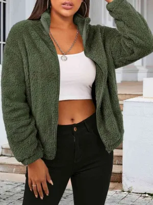Snuggle Embrace Fleece Zip Up Jacket